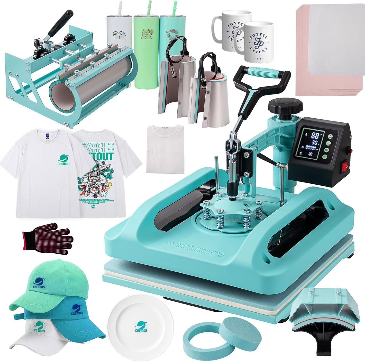 Our Review:⁣ 15x15⁤ 8-in-1 Heat Press - Versatile but Flawed