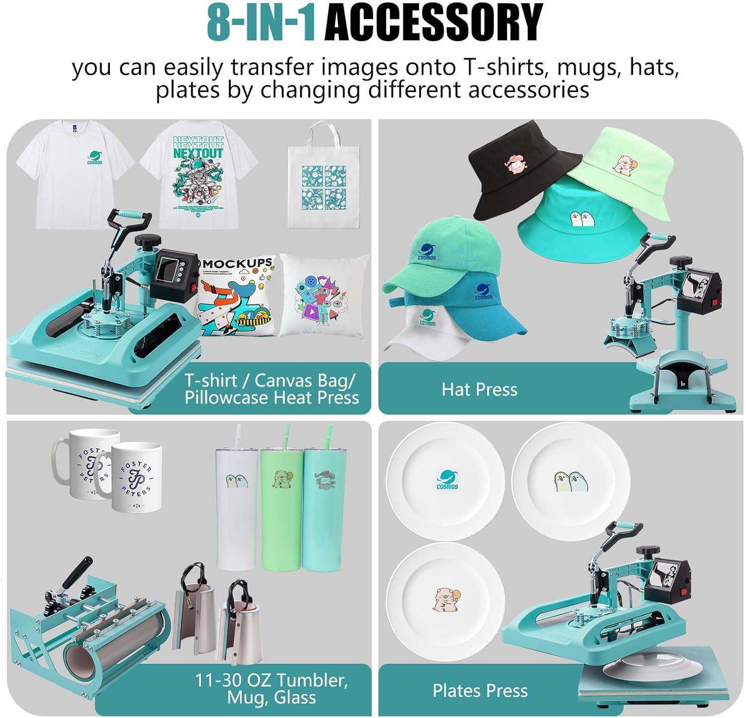 Our Review: 15x15 8-in-1 Heat Press - Versatile but⁢ Flawed