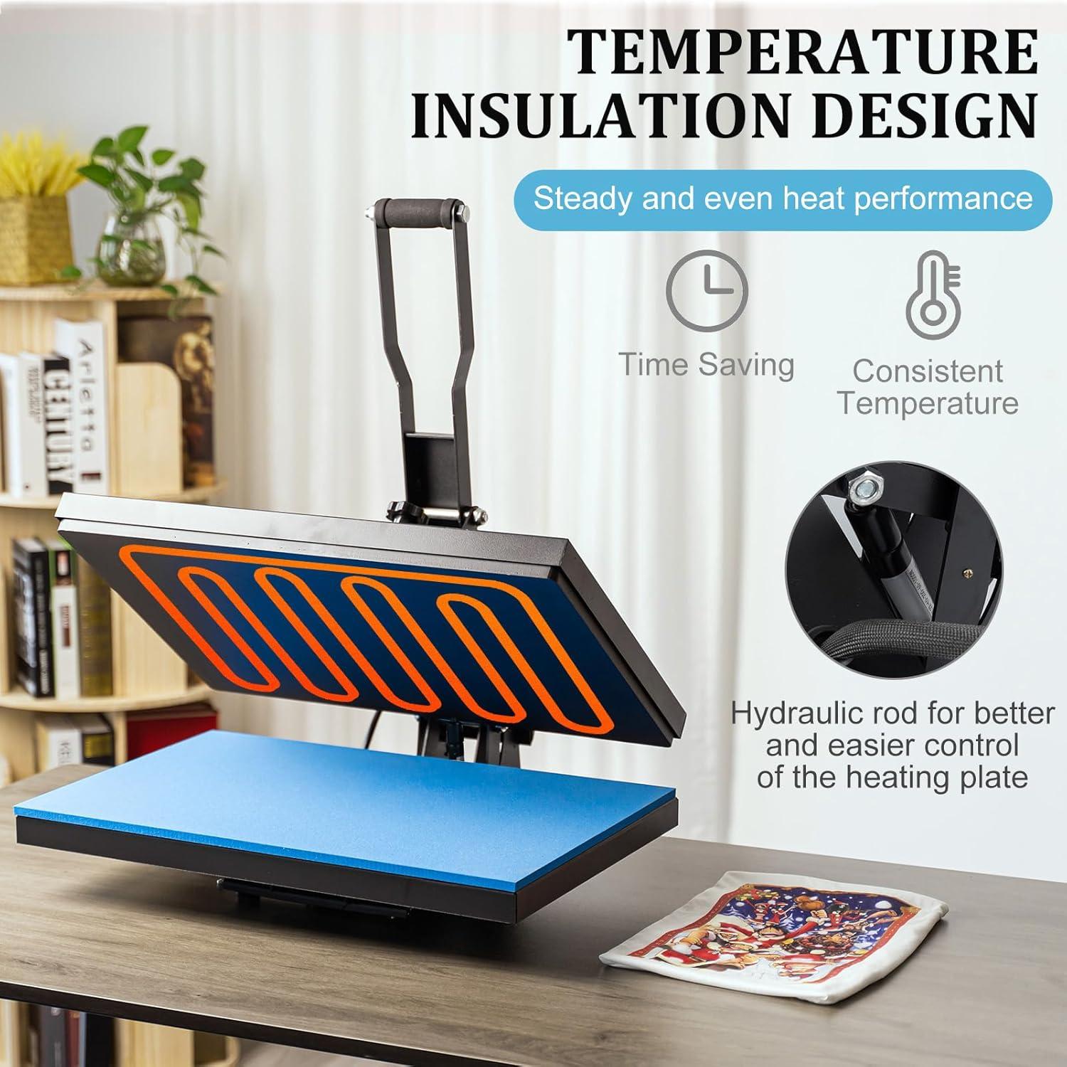 Our ‌16x24 Heat Press Journey: Pros, cons & Reality